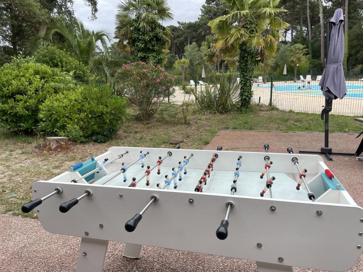 Chalet Paisible A La Plage, Piscine Et Tennis Ondres Exteriér fotografie