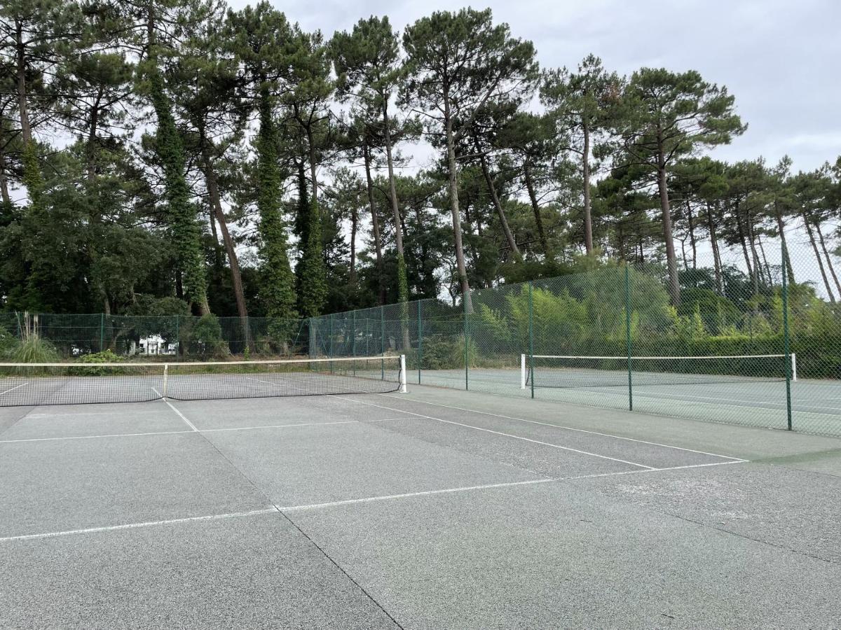 Chalet Paisible A La Plage, Piscine Et Tennis Ondres Exteriér fotografie
