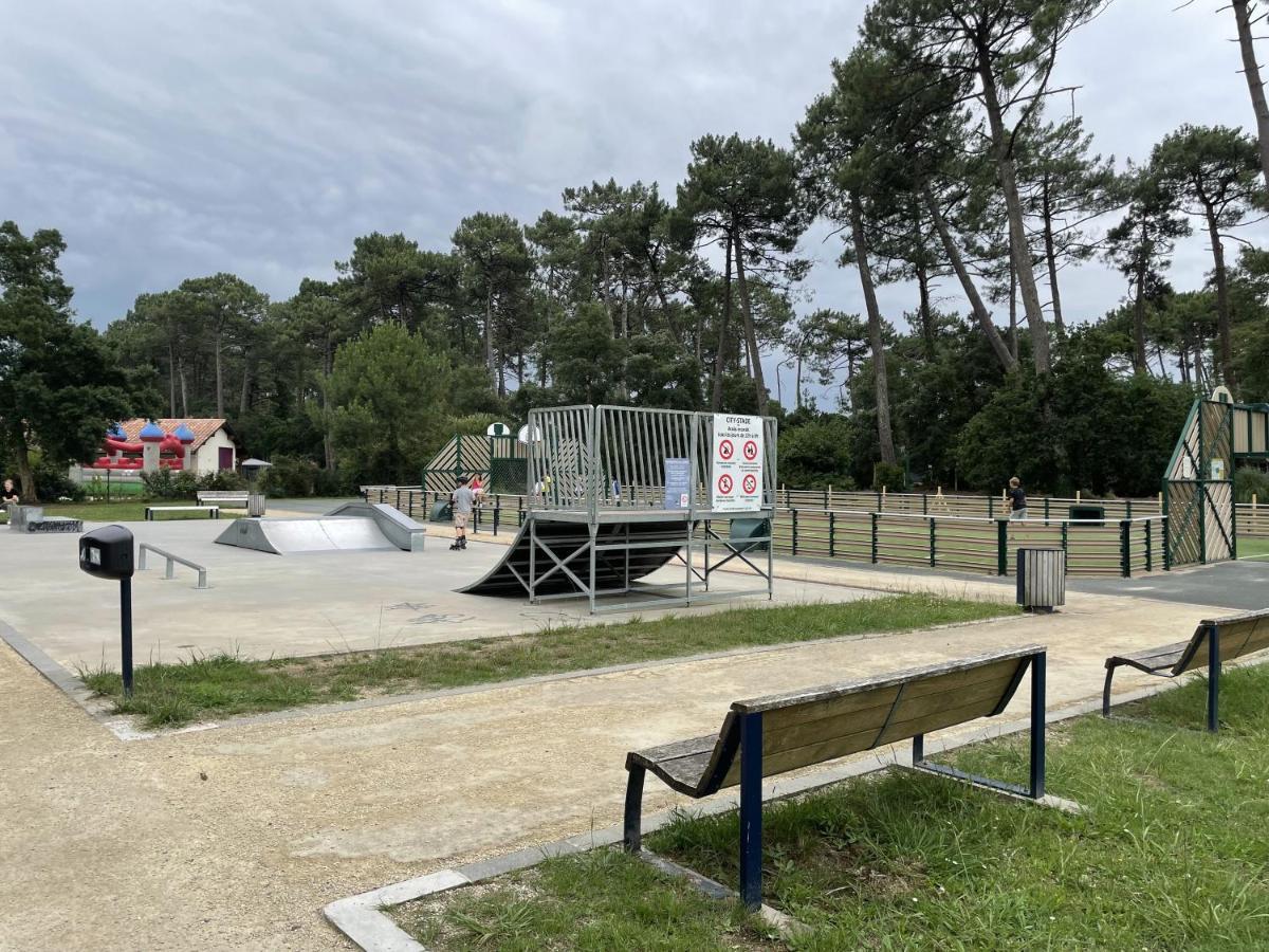 Chalet Paisible A La Plage, Piscine Et Tennis Ondres Exteriér fotografie