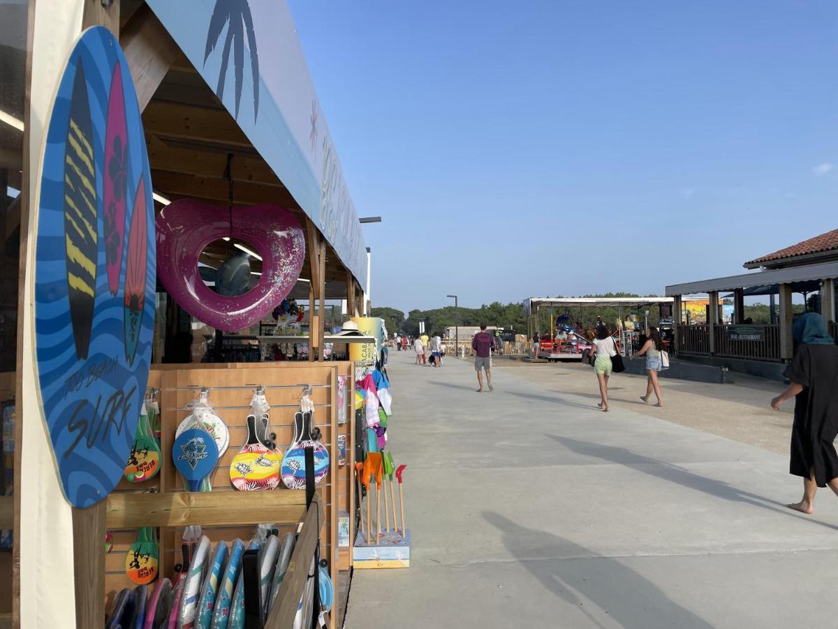 Chalet Paisible A La Plage, Piscine Et Tennis Ondres Exteriér fotografie