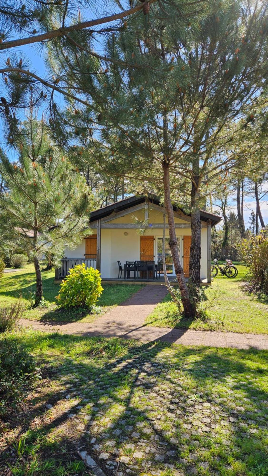 Chalet Paisible A La Plage, Piscine Et Tennis Ondres Exteriér fotografie
