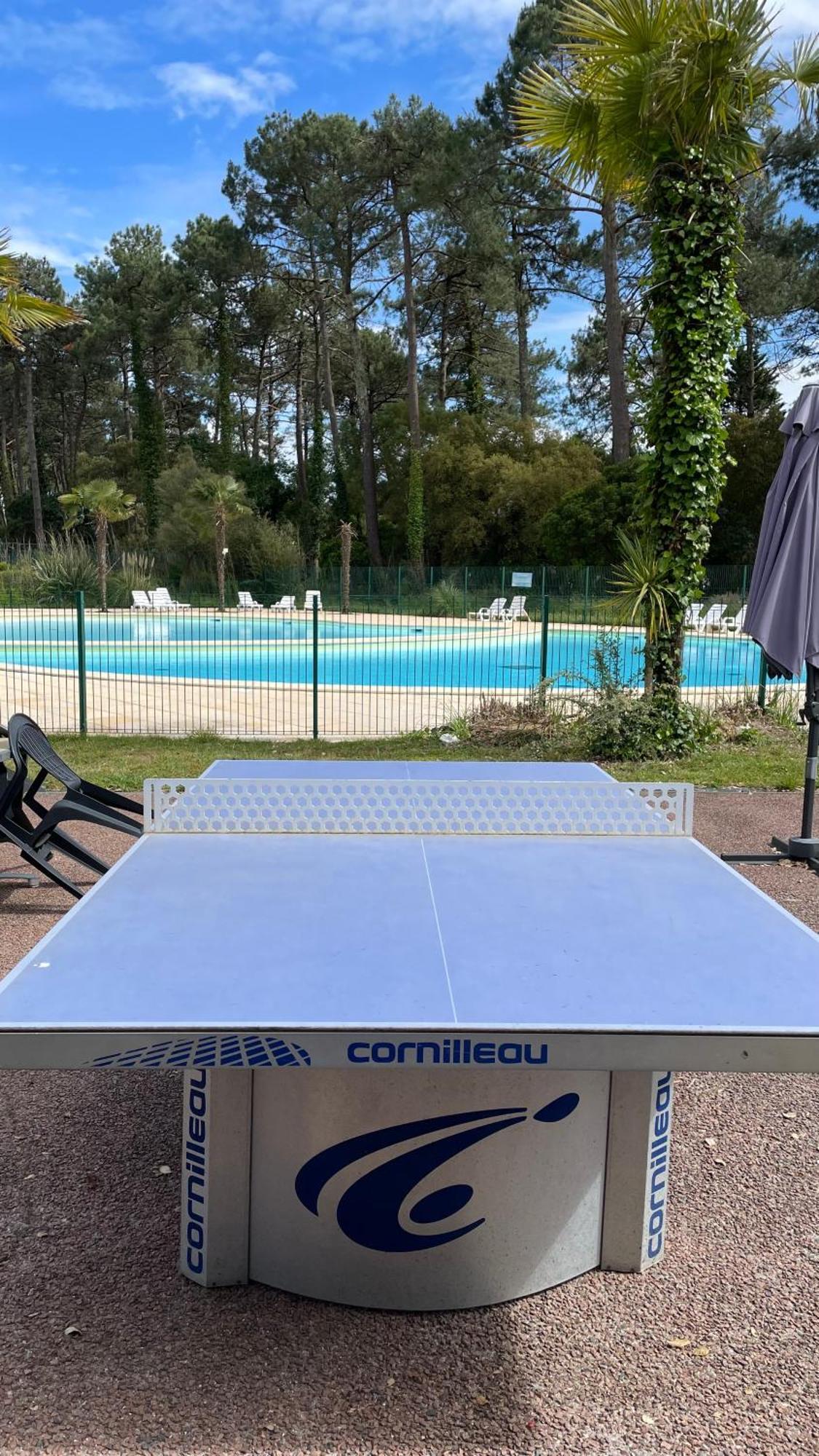 Chalet Paisible A La Plage, Piscine Et Tennis Ondres Exteriér fotografie